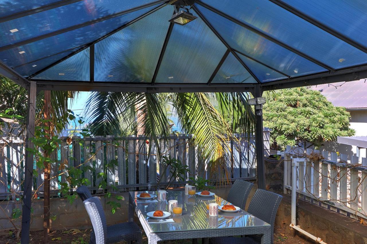 Appartement Bec Rose - Clim - Wi-Fi - Jardin à Saint-Leu Extérieur photo