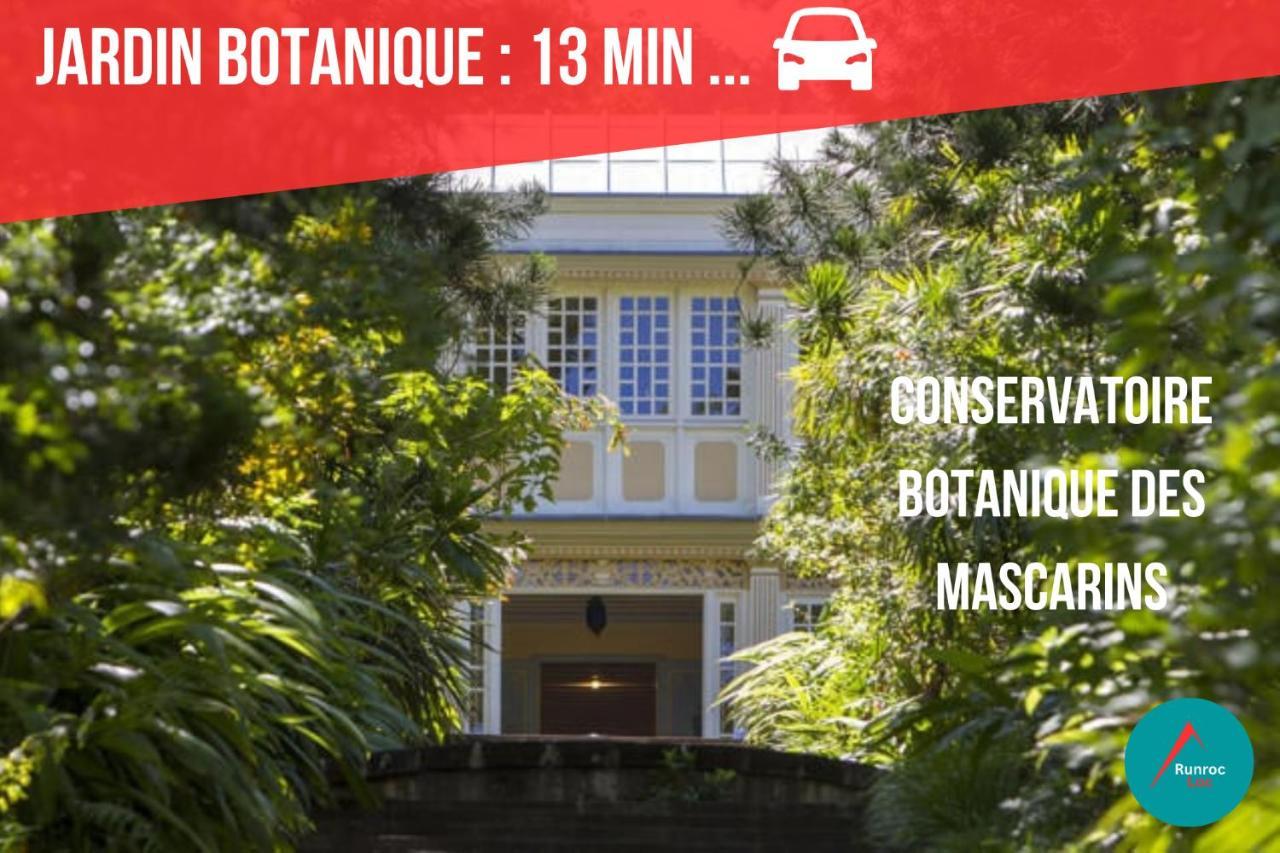 Appartement Bec Rose - Clim - Wi-Fi - Jardin à Saint-Leu Extérieur photo